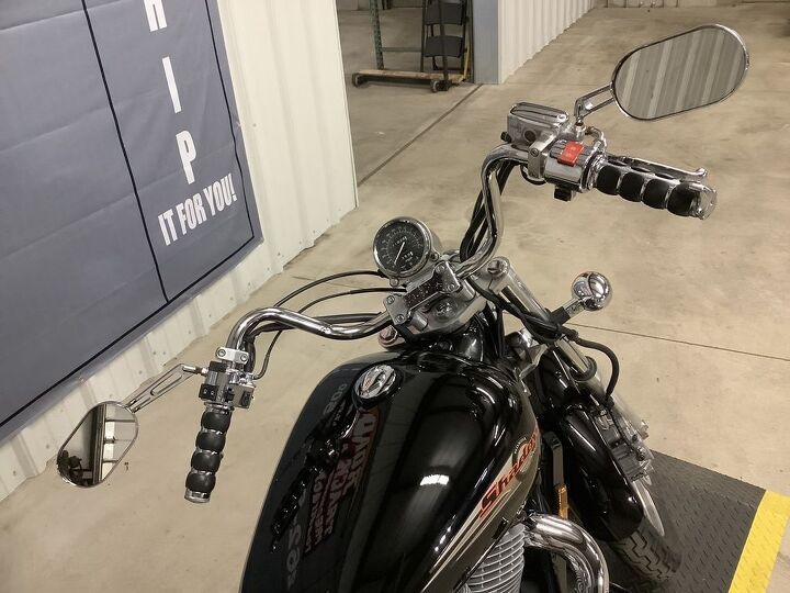 low miles aftermarket exhaust backrest rack upgraded pegs and grips mirrors