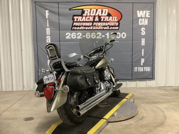 low miles cobra exhaust backrest rack windshield floor boards saddlebags and