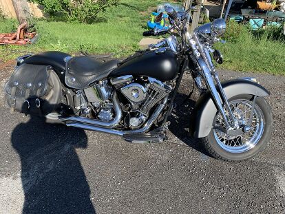 02 Harley Custom Springer 