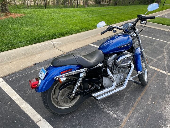 low mileage harley