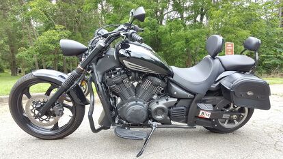 Blacked-out 2011 Yamaha Stryker