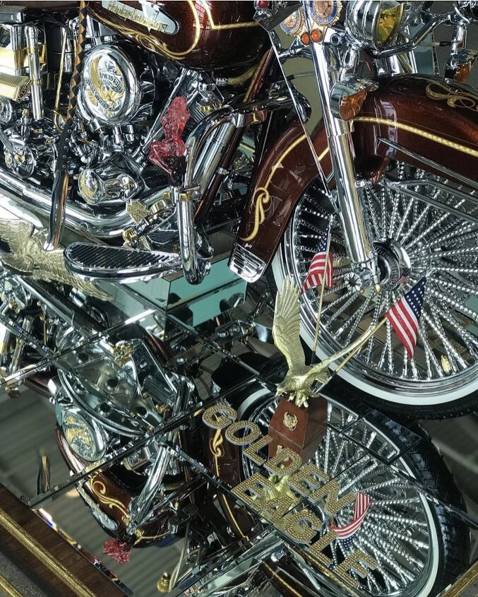 have here a fully custom 1979 shovel head low rider with original motor