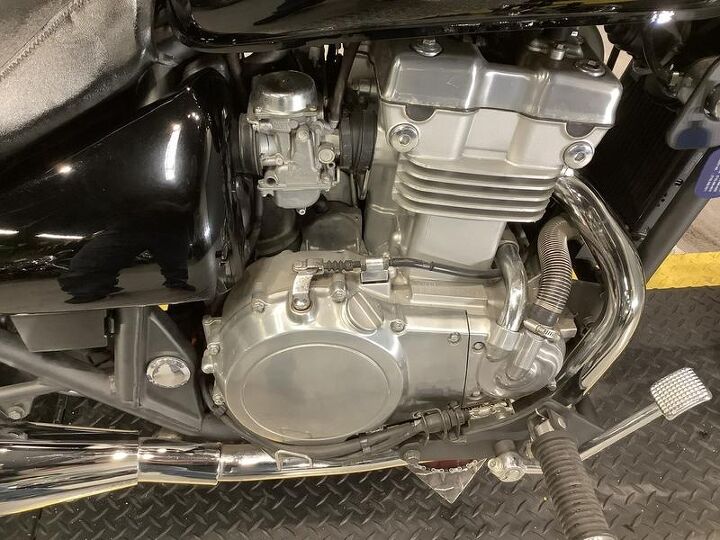 only 3316 miles stock and clean inline twin and 6 speed transmission we