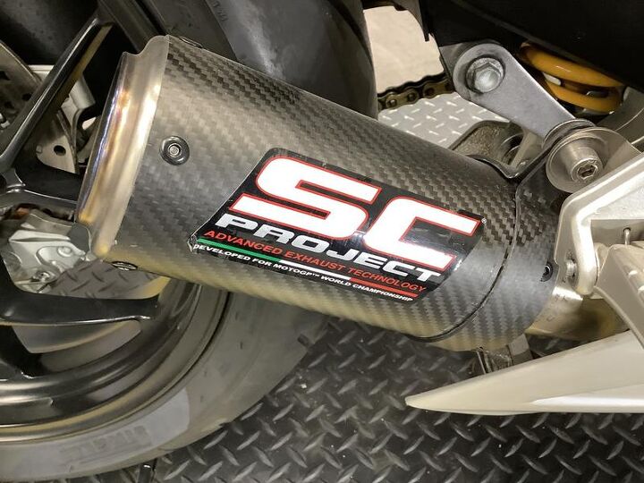 sc project carbon fiber exhaust rizoma rear fender delete quick shifter abs