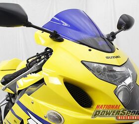 Black Mirror Block-Off Plates – Fits 2001-2005 Suzuki GSXR600/750 (K1-K4) – Mirror Delete Kit