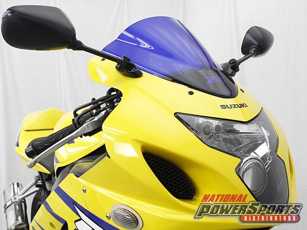 Black Mirror Block-Off Plates – Fits 2001-2005 Suzuki GSXR600/750 (K1-K4) – Mirror Delete Kit