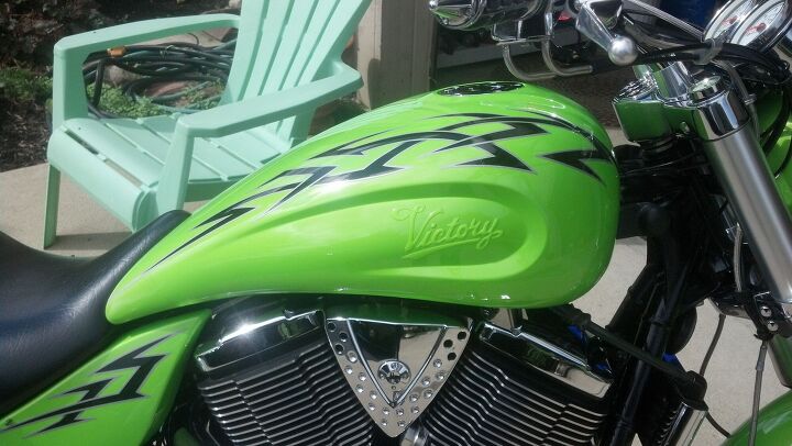 2005 toxic green victory hammer limited production