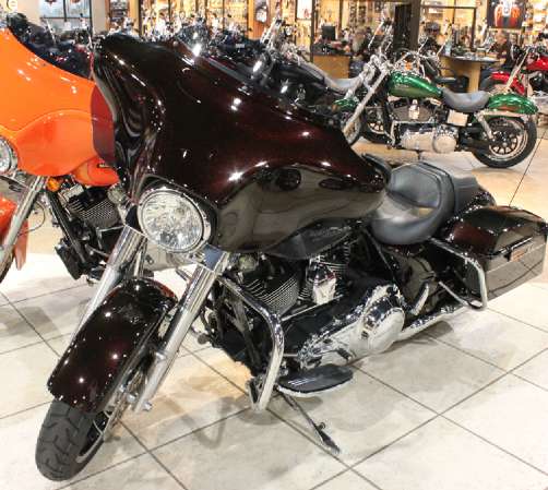 beautiful motorcycle the 2011 harley davidson touring street glide flhx is
