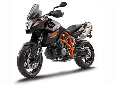 the 2013 ktm 990 sm t unites a sporty high precision chassis with a