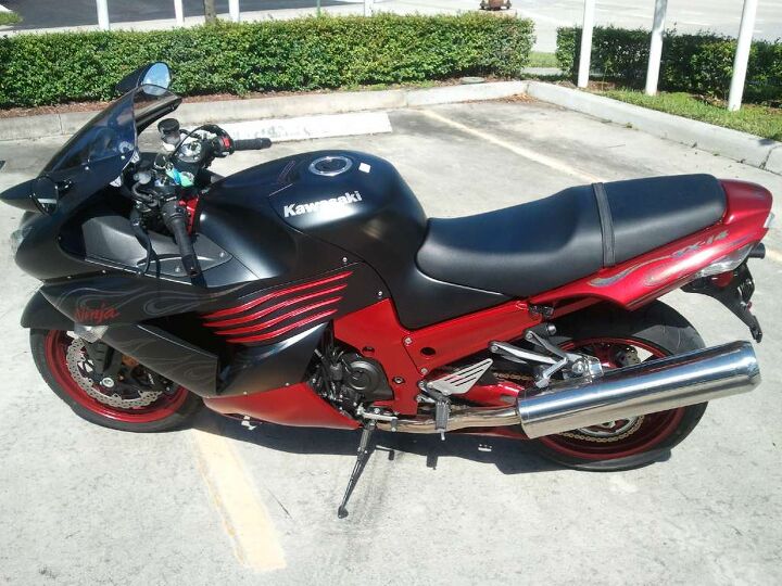 less then 300 miles perfect condition kawasakis formidable