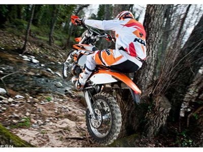 the ktm 300 xc w is renowned for its massive 2 stroke performance and torque the