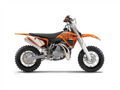 you can see the future potential in your little mx racer the 50 sx mini is the