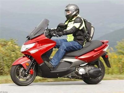 the xciting 500ri delivers kymco quality and economy in an agressive sport
