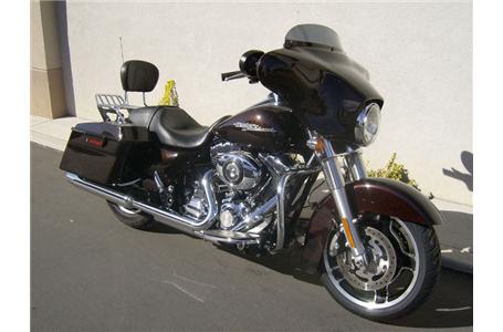 great color great bike merlot street glide abs brakes security system