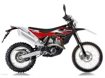 take to the trail straight from your garage with husqvarnas te 449 dual sport