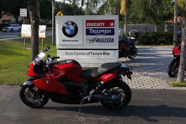 2012 bmw k1300s red