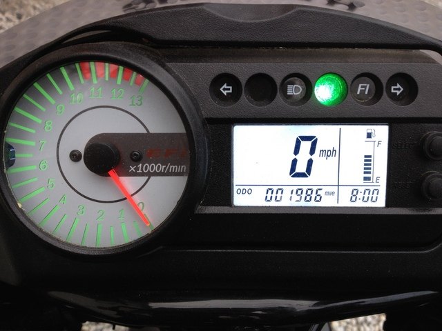 description this 2011 hyosung gt250r is in very good condition with