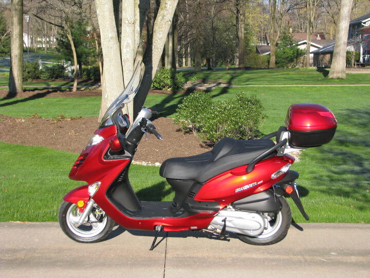 kymco grand vista 250cc scooter purchased new from dealer in june 2011 1 year