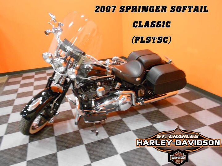 flstsc softail springer classictalk about a hunk of well done