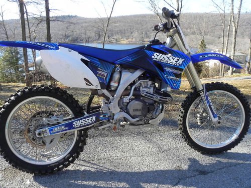 2009 yamaha yzf 450 motocross bike excellent condition very low hours very fast