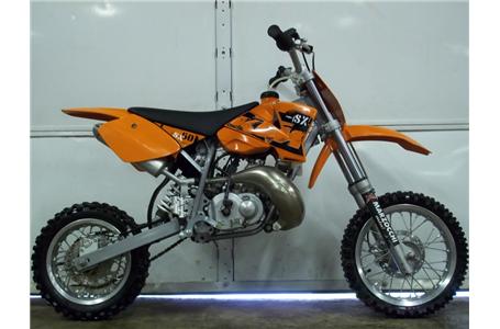 very clean 1 owner ktm 50sx this bike looks runs great perfect bike for getting