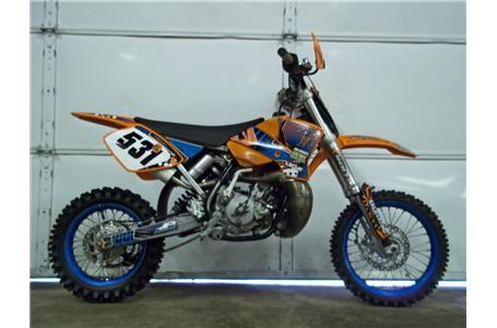 clean 2008 ktm 65 sx that has been very well maintained has lots of add ons such