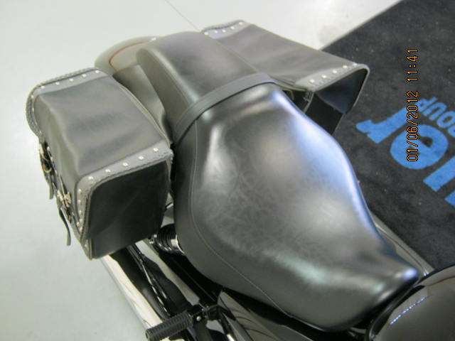 saddle bags includedthe shadow spirit 750 s style is classic