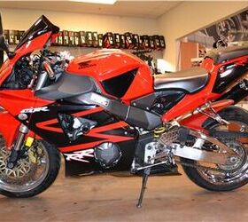 2002 HONDA CBR954RR Peninsula Location With 24275 Miles Red/Black Stk# 30094