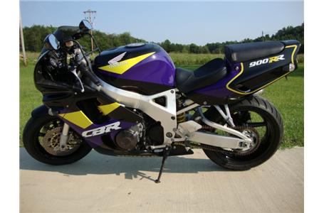 here is an older big bore sportbike that is still scary fast but with a friendly
