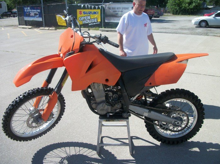 orange 525xc call for details ready to sell