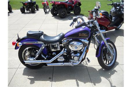 1999 harley fxdl peninsula location with 2739 miles purple black stk 25906