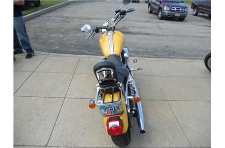 2006 harley xl1200 peninsula location with 7029 miles yellow stk 25938