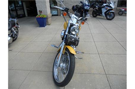 2006 harley xl1200 peninsula location with 7029 miles yellow stk 25938