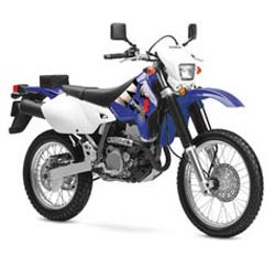 this is a 2003 model dual purpose street and trail with electric start color