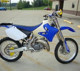 it s pretty rare to get a nice one owner 2 stroke thes days but we just got this