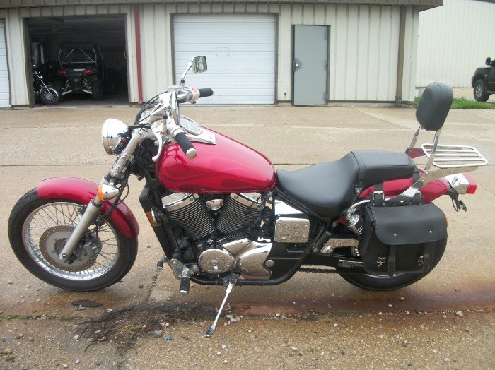 red 750 spirit with 23227 miles call for details ready to sell
