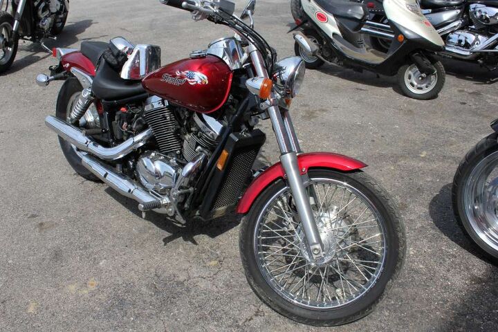2007 shadow spiritthe sportiest cruiser with a 21 inch front wheel