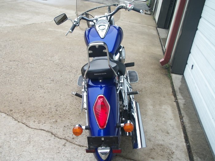 blue vtx 1300 retro with 3992 miles call for details ready to sell