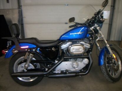 BLUE 1200 SPORTSTER With 8441 Miles. Call for Details; Ready to Sell