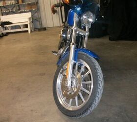 blue 1200 sportster with 8441 miles call for details ready to sell