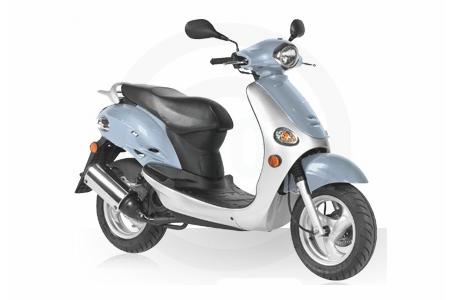 new 2009 kymco sting 50cc moped
