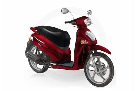new 2009 kymco people 150 in wineberry