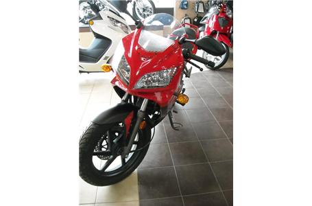 new 2009 quannon 150 in red only 2749 plus you can get 70 miles to the
