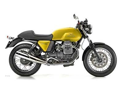 stock with low low miles new for 2010 the moto guzzi v7 caf