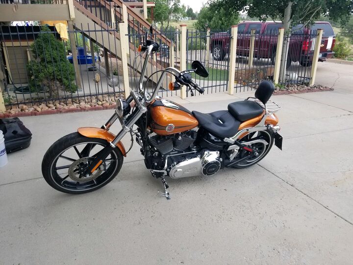 2014 harley breakout low miles with screaming eagle