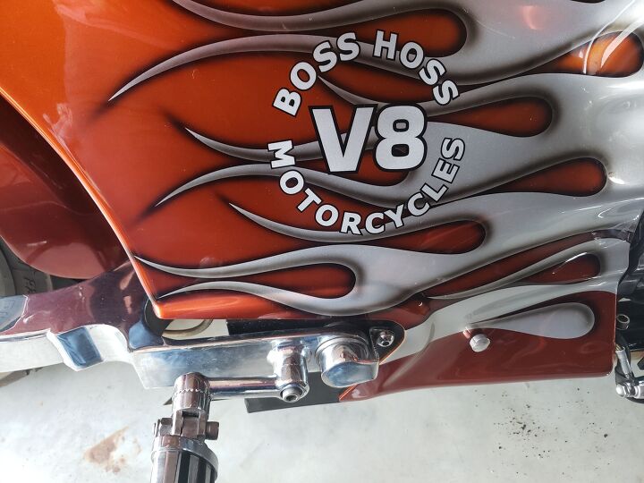 2009 boss hoss zz4 custom v8 motorcycle