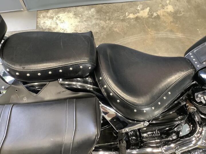 studded seats backrest saddle bags lightbar tank strip front and rear fender