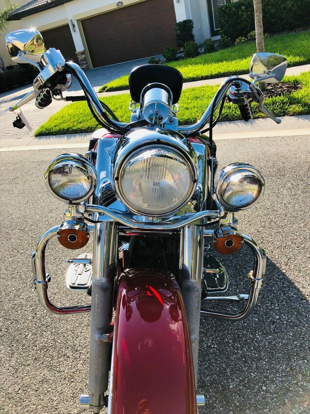here is a great 1999 harley davidson road king classic 1450cc fuel injected this