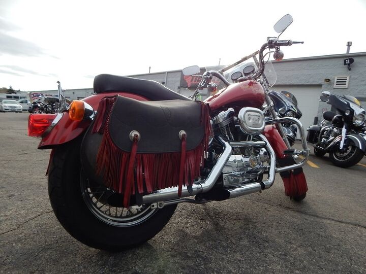 miles unknown newer tires stretched tank custom paint chrome forks chrome