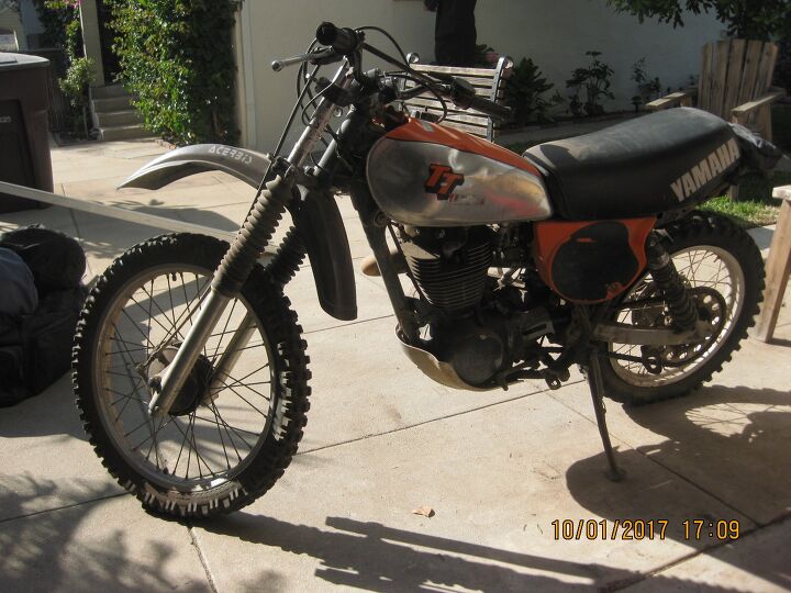 1979 yamaha tt500 dirt bike